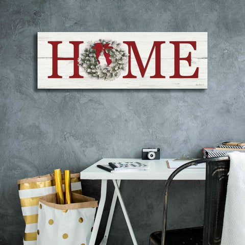 Image of 'Christmas Home' by Lori Deiter, Canvas Wall Art,36 x 12