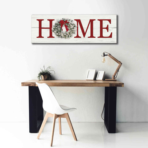 Image of 'Christmas Home' by Lori Deiter, Canvas Wall Art,60 x 20