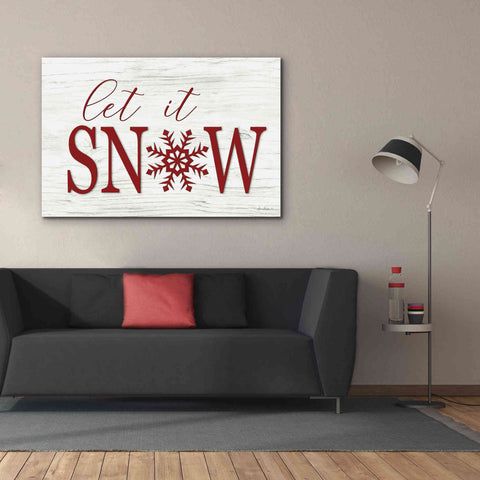 Image of 'Let It Snow 2' by Lori Deiter, Canvas Wall Art,60 x 40