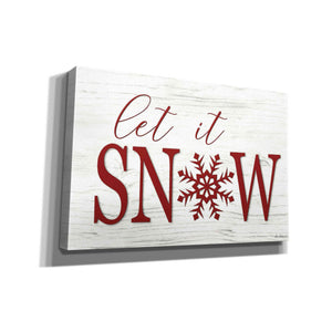 'Let It Snow 2' by Lori Deiter, Canvas Wall Art