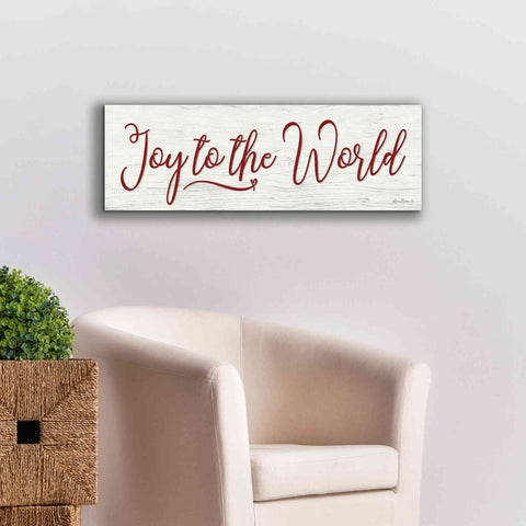 Image of 'Joy to the World' by Lori Deiter, Canvas Wall Art,36 x 12