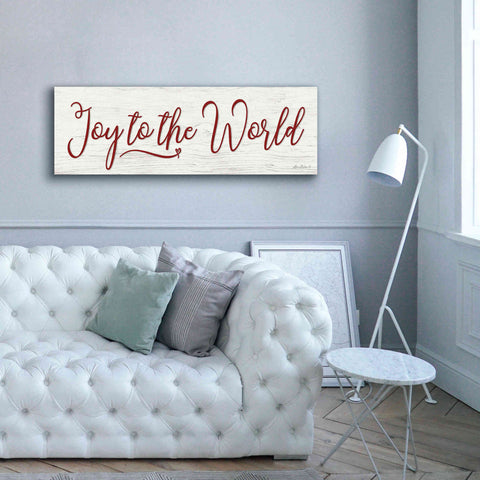 Image of 'Joy to the World' by Lori Deiter, Canvas Wall Art,60 x 20