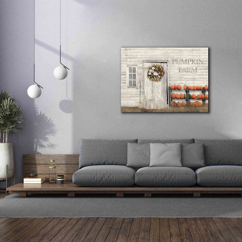 Image of 'Pumpkin Farm' by Lori Deiter, Canvas Wall Art,54 x 40