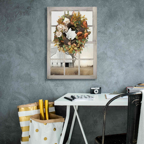 Image of 'Fall Window View I' by Lori Deiter, Canvas Wall Art,18 x 26