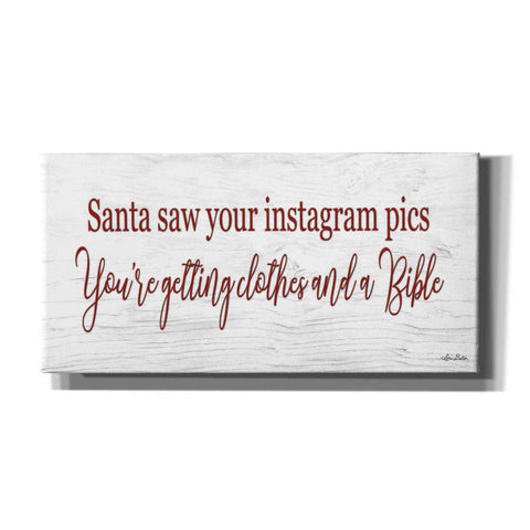 Image of 'Santa Saw...' by Lori Deiter, Canvas Wall Art