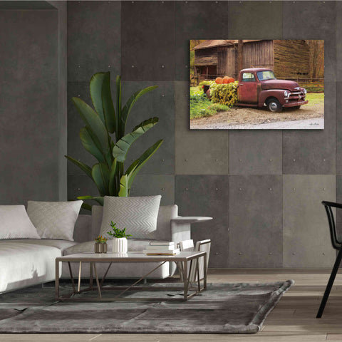 Image of 'Fall Pumpkin Truck' by Lori Deiter, Canvas Wall Art,60 x 40