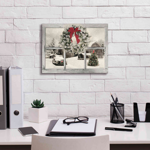 Image of 'It's Cold Outside' by Lori Deiter, Canvas Wall Art,16 x 12