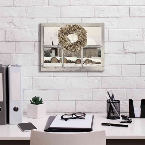 Image of 'Millersburg Winter View' by Lori Deiter, Canvas Wall Art,16 x 12