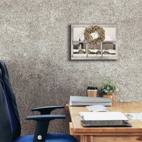 Image of 'Millersburg Winter View' by Lori Deiter, Canvas Wall Art,16 x 12