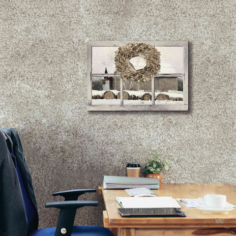 Image of 'Millersburg Winter View' by Lori Deiter, Canvas Wall Art,26 x 18