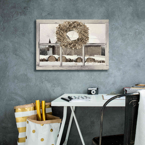 Image of 'Millersburg Winter View' by Lori Deiter, Canvas Wall Art,26 x 18