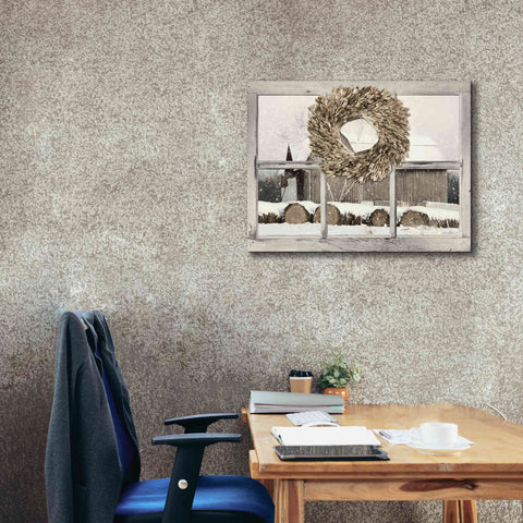 Image of 'Millersburg Winter View' by Lori Deiter, Canvas Wall Art,34 x 26