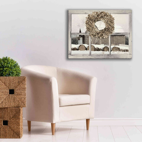 Image of 'Millersburg Winter View' by Lori Deiter, Canvas Wall Art,34 x 26