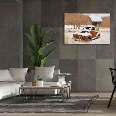 Image of 'Christmas Lawn Ornament' by Lori Deiter, Canvas Wall Art,60 x 40