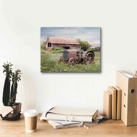 Image of 'Clayton Tractor' by Lori Deiter, Canvas Wall Art,16 x 12