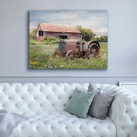 Image of 'Clayton Tractor' by Lori Deiter, Canvas Wall Art,54 x 40