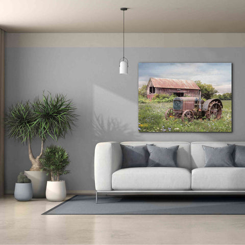 Image of 'Clayton Tractor' by Lori Deiter, Canvas Wall Art,54 x 40