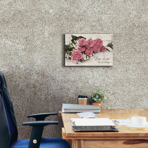 Image of 'True Love' by Lori Deiter, Canvas Wall Art,18 x 12