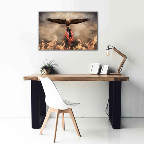 Image of 'Blaze of Glory' by Lori Deiter, Canvas Wall Art,40 x 26