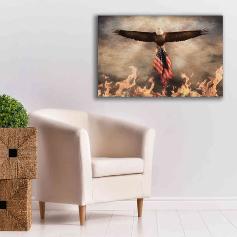 Image of 'Blaze of Glory' by Lori Deiter, Canvas Wall Art,40 x 26