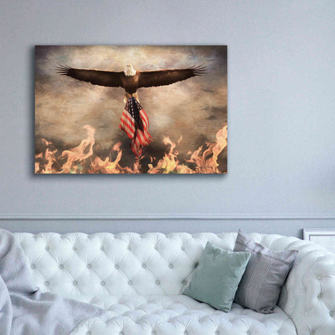 Image of 'Blaze of Glory' by Lori Deiter, Canvas Wall Art,60 x 40