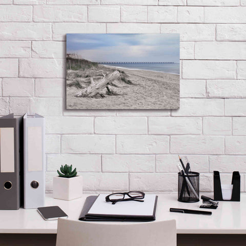 Image of 'Outer Banks Beach' by Lori Deiter, Canvas Wall Art,18 x 12