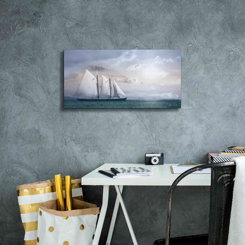 Image of 'Adventure on the Seas' by Lori Deiter, Canvas Wall Art,24 x 12