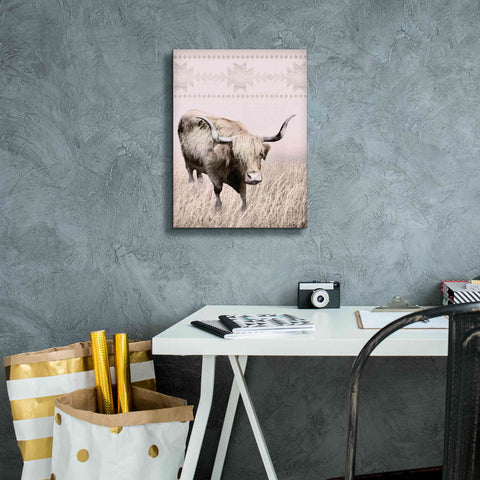 Image of 'Rosie the Cow' by Lori Deiter, Canvas Wall Art,12 x 16