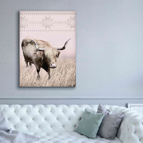 Image of 'Rosie the Cow' by Lori Deiter, Canvas Wall Art,40 x 54