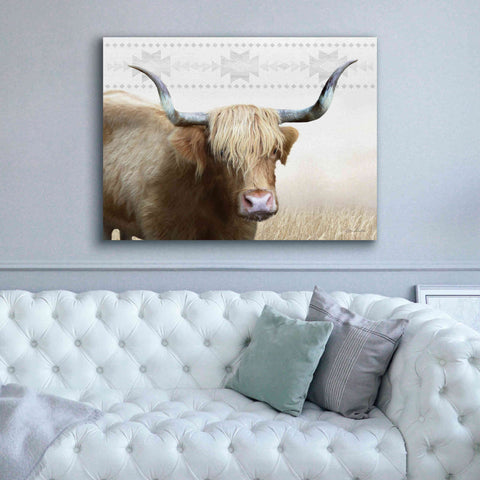 Image of 'Get Your Horns Up' by Lori Deiter, Canvas Wall Art,54 x 40