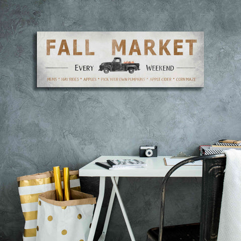 Image of 'Fall Market' by Lori Deiter, Canvas Wall Art,36 x 12