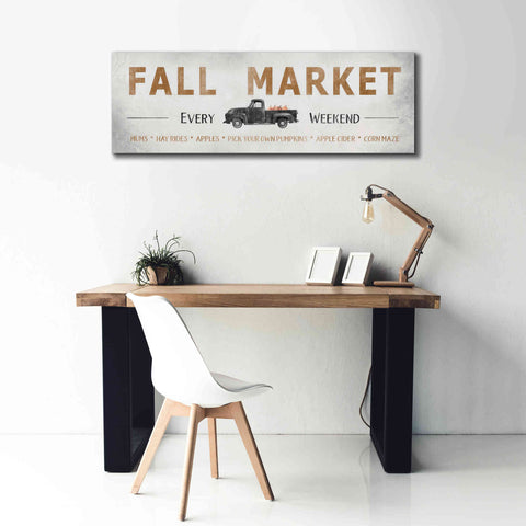 Image of 'Fall Market' by Lori Deiter, Canvas Wall Art,60 x 20