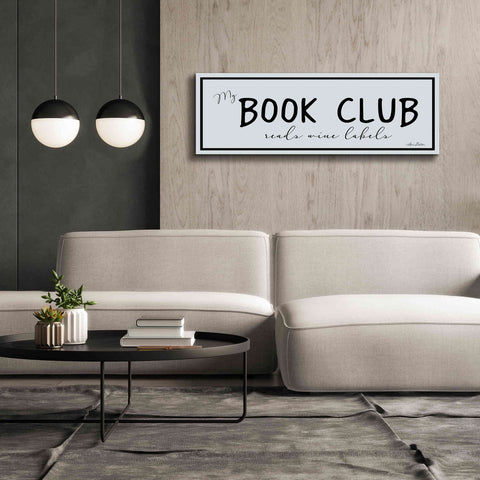 Image of 'My Book Club' by Lori Deiter, Canvas Wall Art,60 x 20