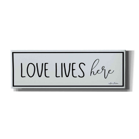 Image of 'Love Lives Here' by Lori Deiter, Canvas Wall Art