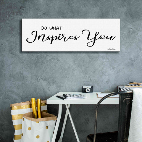 Image of 'Do What Inspires You' by Lori Deiter, Canvas Wall Art,36 x 12