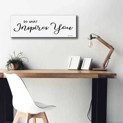 Image of 'Do What Inspires You' by Lori Deiter, Canvas Wall Art,36 x 12