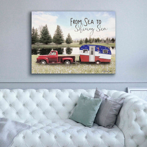 Image of 'American Camper' by Lori Deiter, Canvas Wall Art,54 x 40