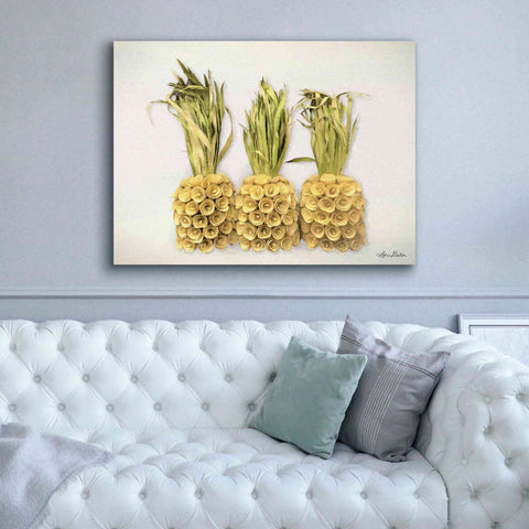 Image of 'Pineapples' by Lori Deiter, Canvas Wall Art,54 x 40