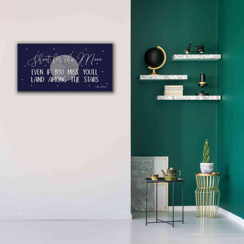 Image of 'Shoot for the Moon' by Lori Deiter, Canvas Wall Art,40 x 20