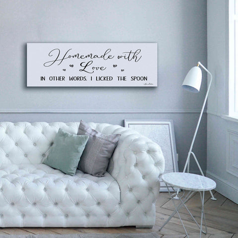 Image of 'Homemade with Love' by Lori Deiter, Canvas Wall Art,60 x 20