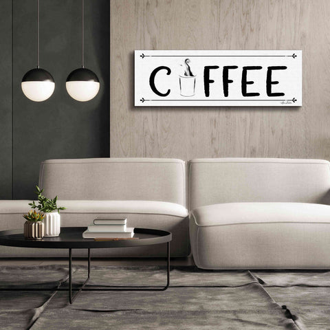 Image of 'Coffee Banner' by Lori Deiter, Canvas Wall Art,60 x 20