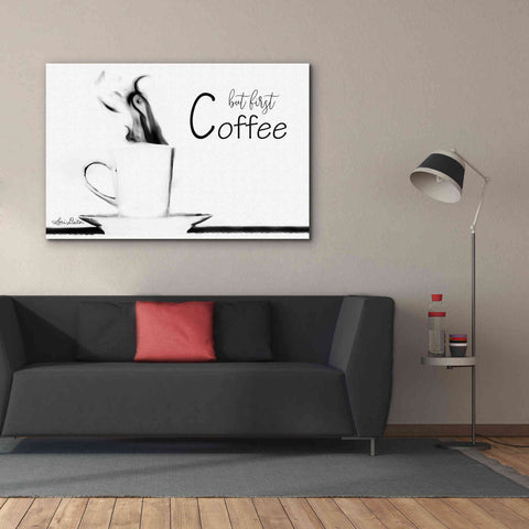 Image of 'But First Coffee II' by Lori Deiter, Canvas Wall Art,60 x 40