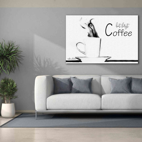 Image of 'But First Coffee II' by Lori Deiter, Canvas Wall Art,60 x 40