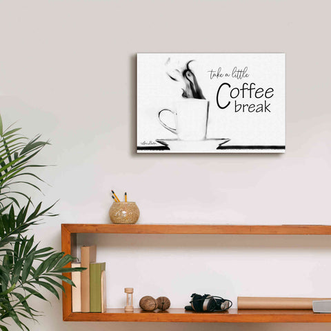 Image of 'Take a Little Coffee Break II' by Lori Deiter, Canvas Wall Art,18 x 12