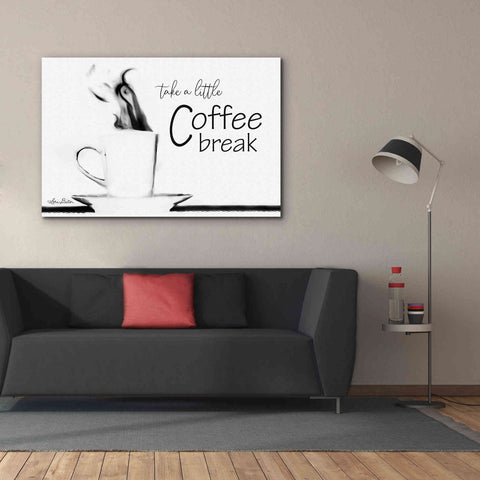Image of 'Take a Little Coffee Break II' by Lori Deiter, Canvas Wall Art,60 x 40