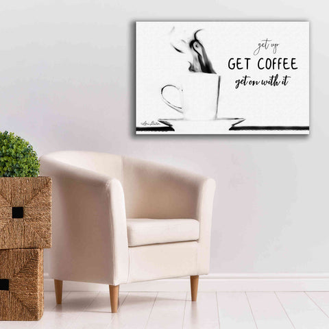 Image of 'Get Coffee' by Lori Deiter, Canvas Wall Art,40 x 26