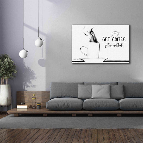 Image of 'Get Coffee' by Lori Deiter, Canvas Wall Art,60 x 40