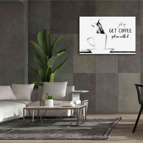 Image of 'Get Coffee' by Lori Deiter, Canvas Wall Art,60 x 40