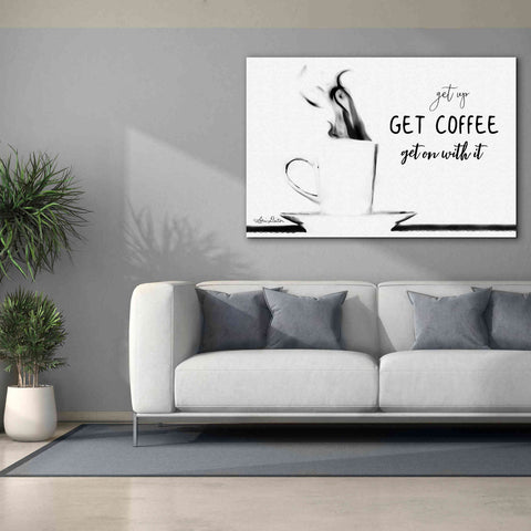 Image of 'Get Coffee' by Lori Deiter, Canvas Wall Art,60 x 40