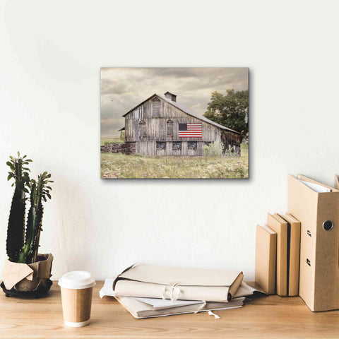 Image of 'Rural Virginia Barn' by Lori Deiter, Canvas Wall Art,16 x 12